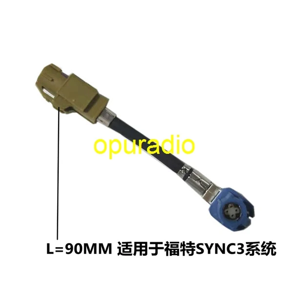 Абсолютно SYNC3 кабель низковольтной дифференциальной передачи сигналов для Ford Focus F150 Автомобильный видео соединительный кабель линии