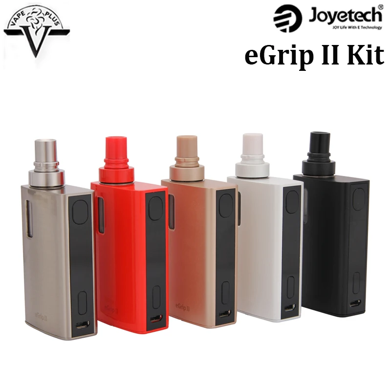 Joyetech eGrip II Kit 80W 2100mah Vape Mod 3.5ml Capacity electronic cigarette eGrip 2 All-in-One Starter Kit Vaporizer