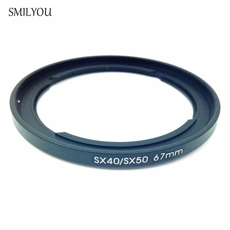 SMILYOU New Camera Lens Adapter 67mm Filter Adapter Ring for Canon