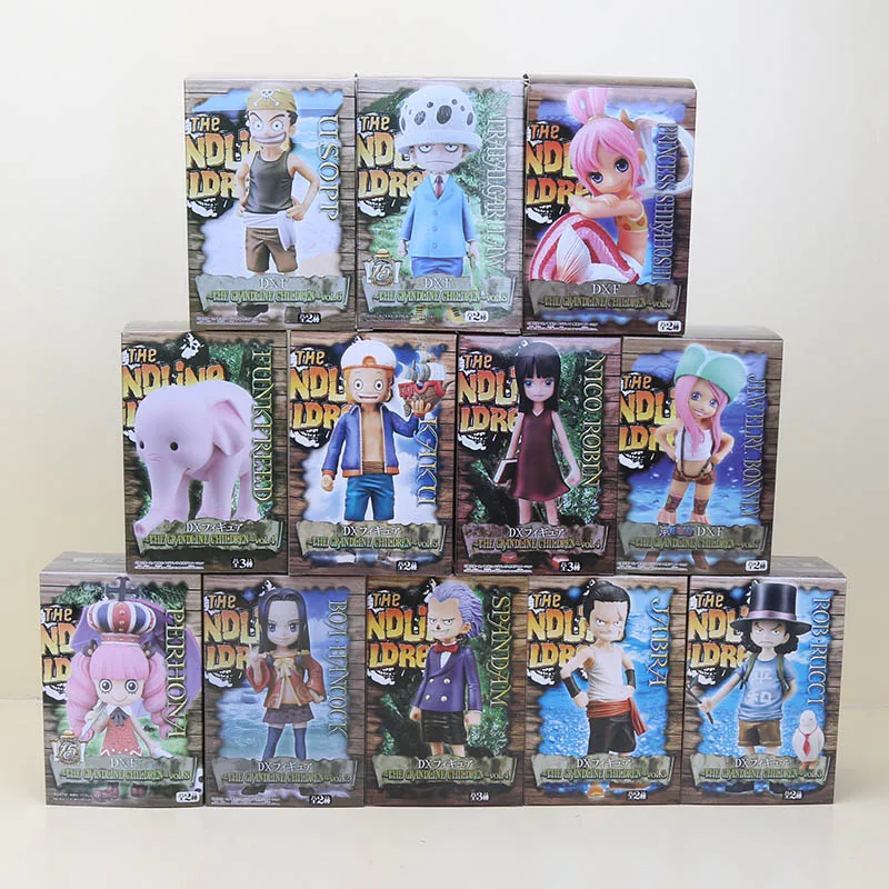 12 см аниме цельная фигурка Luffy Toys DX Children Ver. Zoro Sanji Ace Sabo Grandline Road ПВХ модель