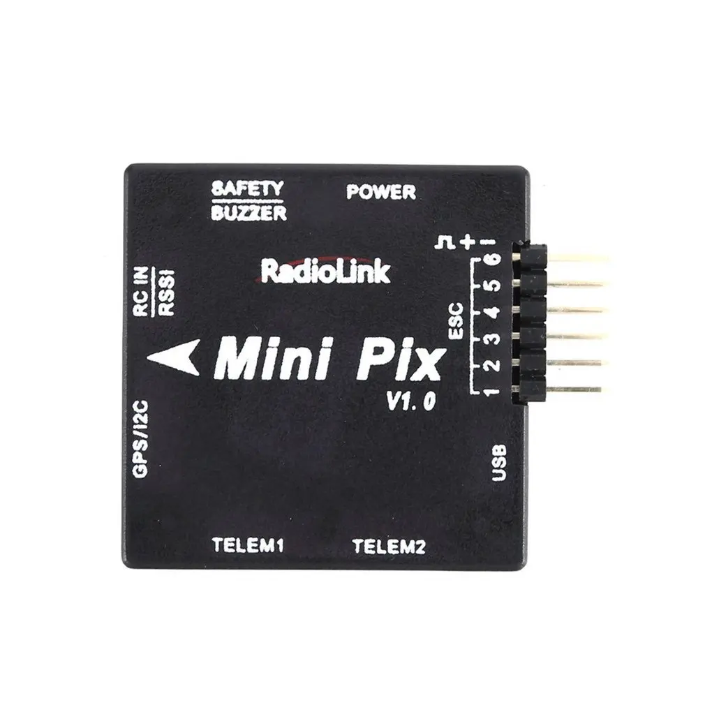 

Radiolink Mini PIX Flight Controller MPU6500 with TS100 M8N GPS for RC Drone Fixed wing/Multicopter/Helicopter/Cars/Boats Parts