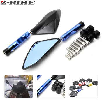 

Universal 7/8"" 22mm handle bar motorcycle bar end mirror Motorcycle Mirror for YAMAHA MT-09 MT09 Tracer 2014-2015 SJ6S FZ6S FZ6