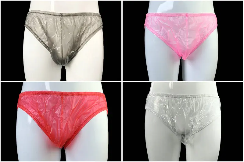 

Haian G-String For Mens PVC Underwear 3 Pack