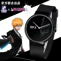 Bleach Anime Watch Waterproof Manga Role Kurosaki Ichigo Hitsugaya Toushirou Action Figure Cospaly Birthday Gift For Kids