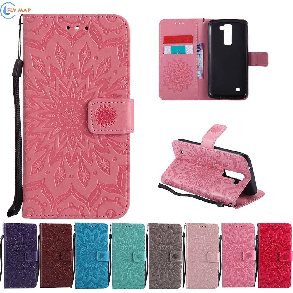 Case Cover For LG K8 8K 4G LTE Phoenix 2 K371 K350 K350E TPU Wallet Flip Phone Leather Coque LGK8 K 350 350N LG-K350E Capa | Мобильные