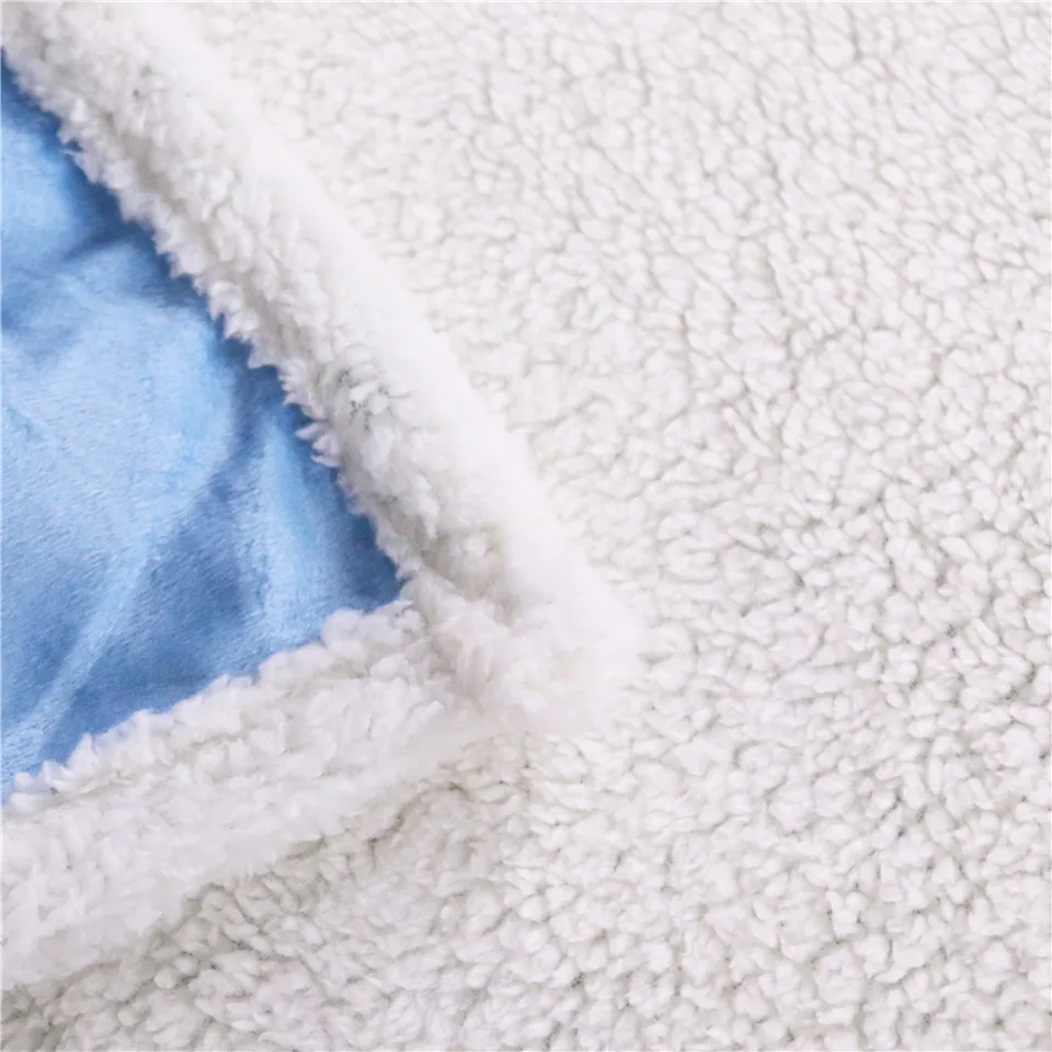 Постельные принадлежности Outlet хиппи Мопс шерпа одеяло на кровать животное мультфильм собака плюшевое покрывало Рождество бульдог диван крышка