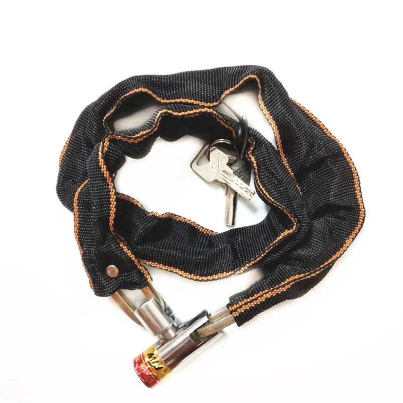 Bike Bicycle Cable Lock Motorbike Chain Pad Lock Security Loop MTB Security Lock Bicycle Accessories #FS#4ST14 (4)