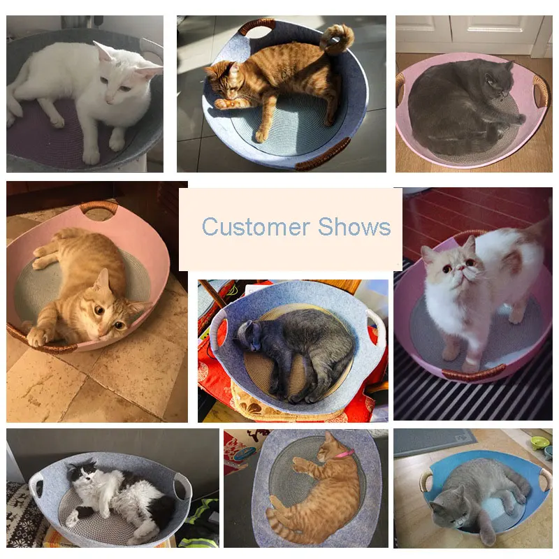 SMARTPET кошка фетр кровать для домашних животных спальная собаки спальную корзинку