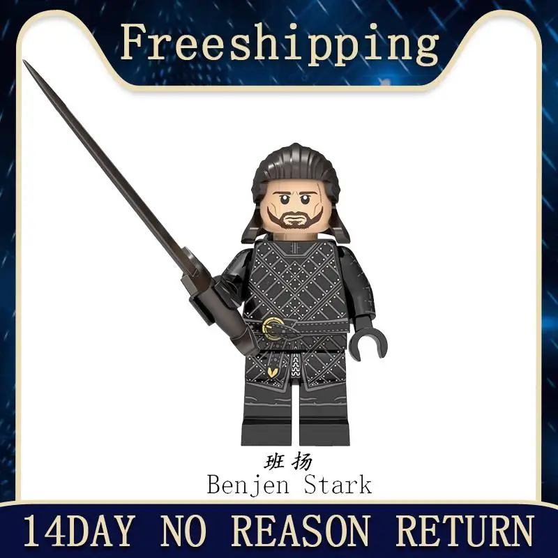 

Game of Thrones figues Benjen Stark Jon Snow Lord Varys Khai Drogo Ygritte Bricks Building Blocks Juguetes child Gift Toys XP174