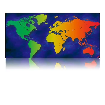 

600x450mm World Map Speed Keyboard Mouse Pad Rubber Mat Computer Gaming Mousepad Gamer Utral Large Size Table Mat