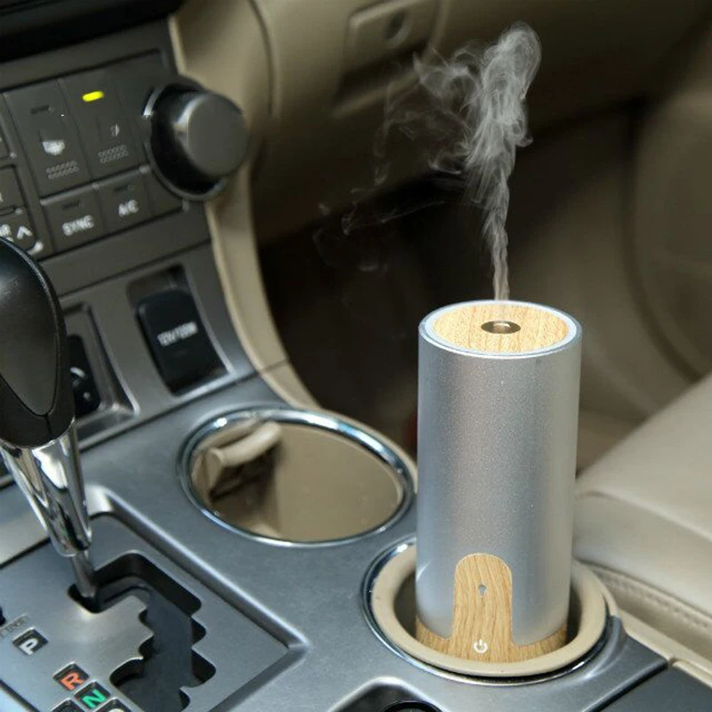 

GXZ Wood Grain Car Humidifier Ultrasonic USB Aroma Diffuser Essential Oil Diffusers Mist Maker Mini Portable Air Purifier