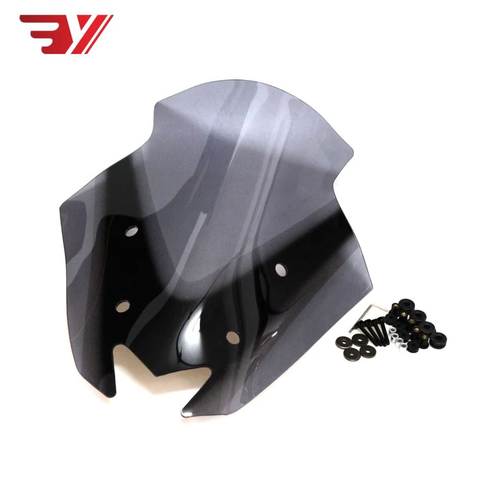 

BYSPRINT Motorcycle Fit For YAMAHA NMAX 155 NMAX155 PC Plastic wind deflector Windshield WindScreen Visor Viser Double Bubble