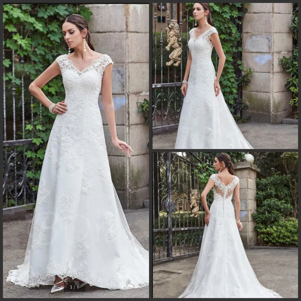 

Vestido de noiva sexy African cap sleeve lace wedding dress mermaid sheer back sexy back button elegant wedding dresses hot sale