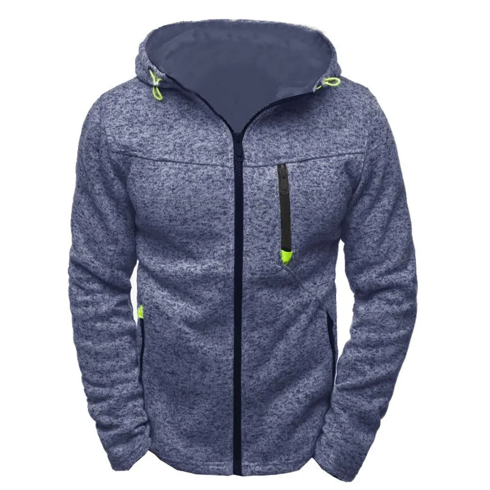 Winter Hoodie Male Cardigan 2017 Brand ZipperThick