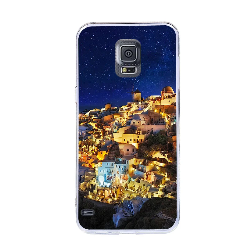Чехол для samsung Galaxy S5 mini, прозрачный мягкий чехол из ТПУ для samsung S5mini SM-G800F G800, силиконовая задняя крышка 4,5" - Цвет: 94