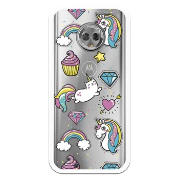 

Stand case Unicorn Cupcake WP004 costume drawing for Motorola Moto G6