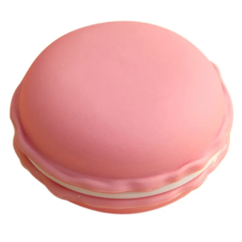 

10*5CM Large Macaron Storage case flick Open Macaroon beads Jewelry carrier holder box Nail ornament Bag for Earphone SD Card