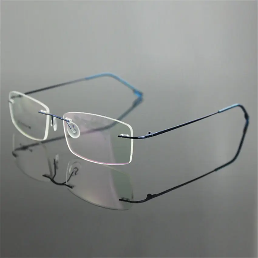 Aliexpress.com : Buy Classic Mens Pure Titanium Rimless ...