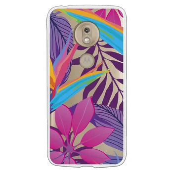 

Stand case costume drawing Leaves WP017 for Motorola Moto G7 Play