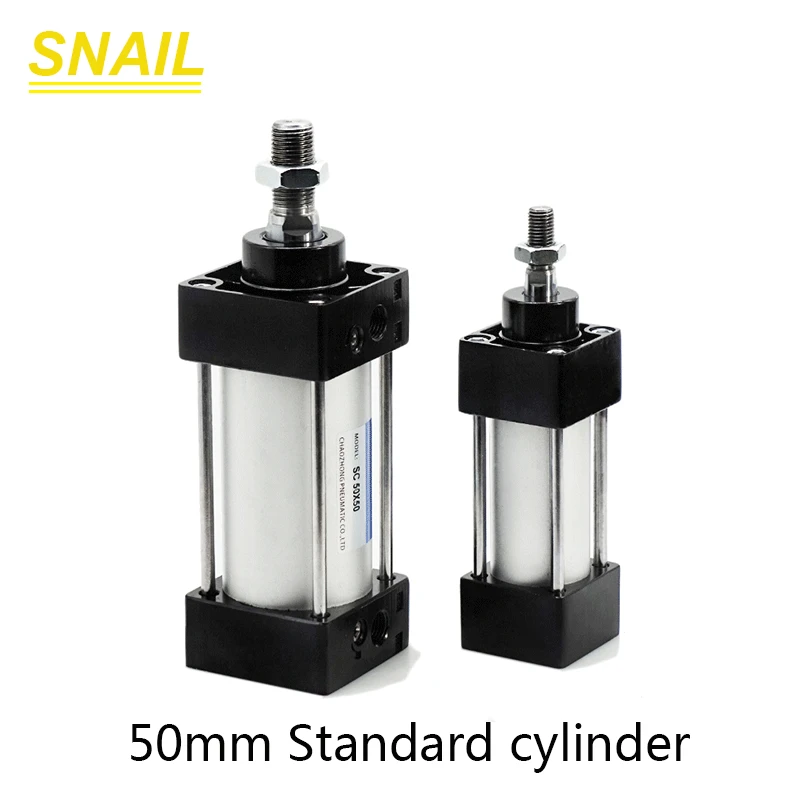 

Cylinder diameter 50mm standard cylinder, Stroke 25 50 75 100 125 150 175 200 mm For mechanical and pneumatic components
