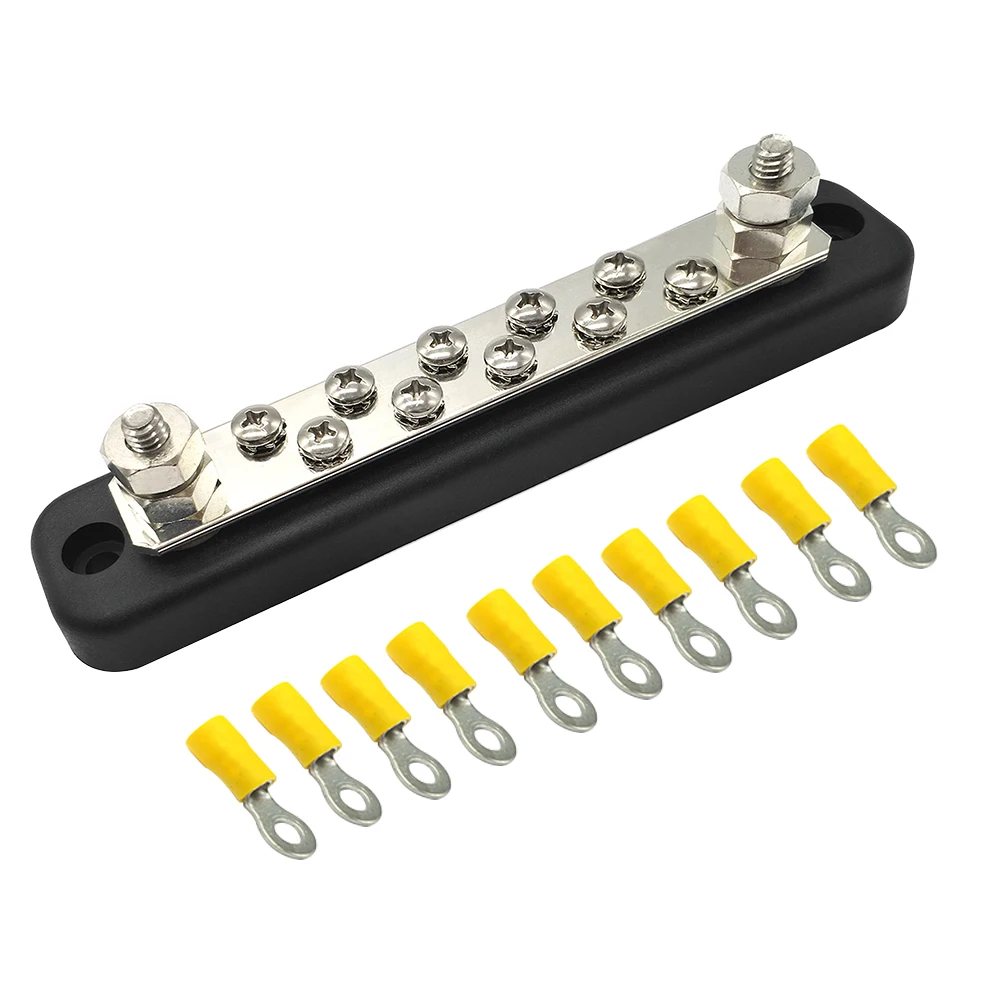 Силовая распределительная клеммная колодка м8. Клеммная колодка 150а. Шина бар. Колодка клеммная на 20 клемм. Шина бар.