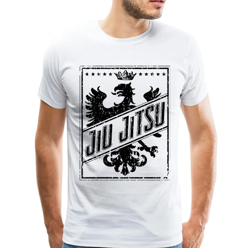 Уникальный дизайн бразильской джиу джитсу футболка с короткими рукавами Bjj футболка s Bespoke летняя camiseta Топ футболка белая