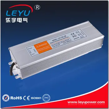 

12V/12.5A/ 150W waterproof power supply; AC110/220V input;IP67 CE approved