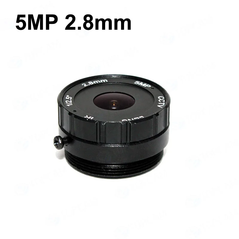 5 мегапиксельная HD камера видеонаблюдения 2,8 мм объектив с креплением CS mount f1.2 1/3 ИК Объективы для видеонаблюдения CS ручное крепление для мужские солнцезащитные очки день/ночь безопасность ссd IP cctv камера Камера