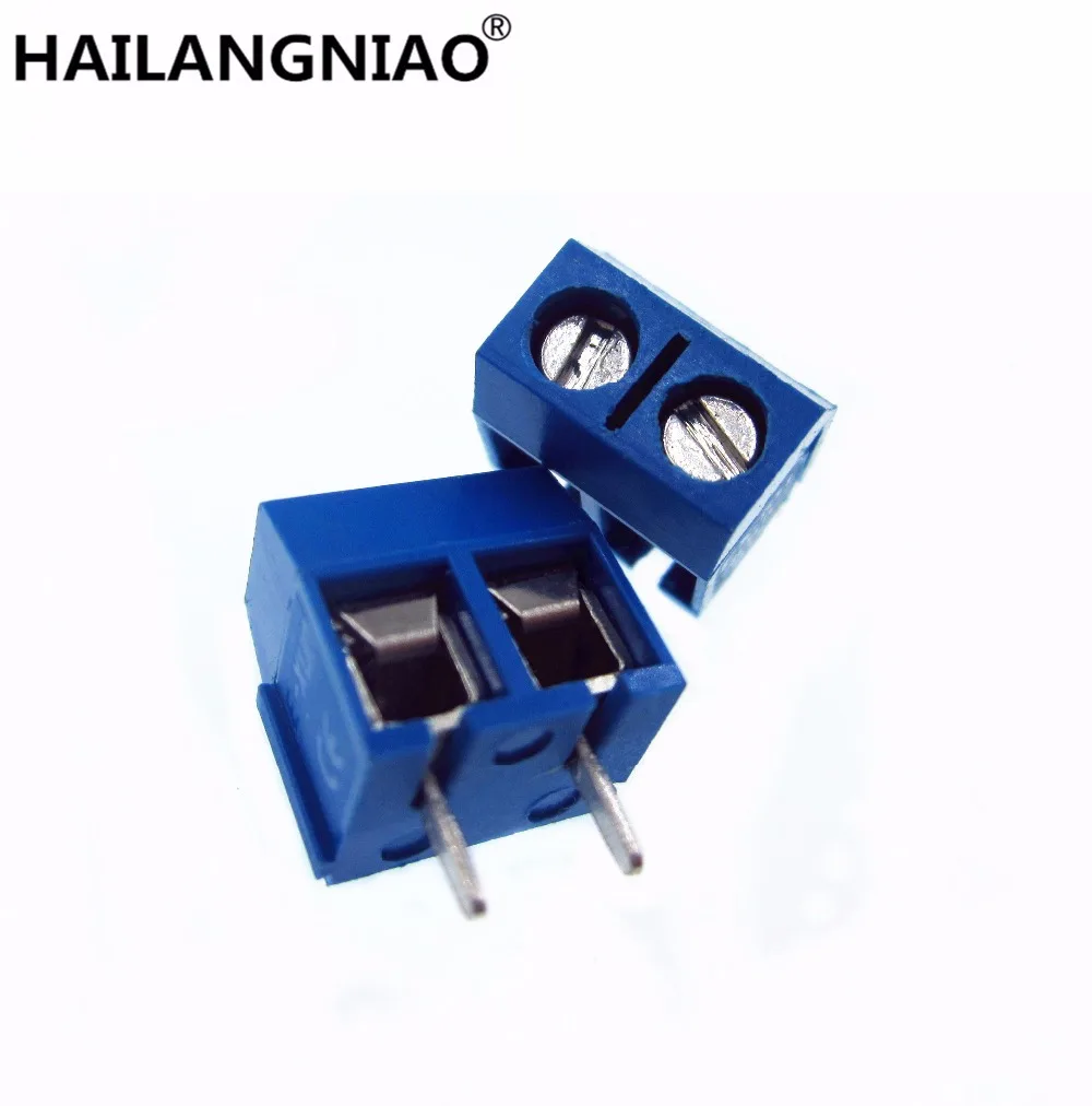 100PCS KF301-2P 5.08mm 2 Pin Connect Terminal Screw Terminal Connector