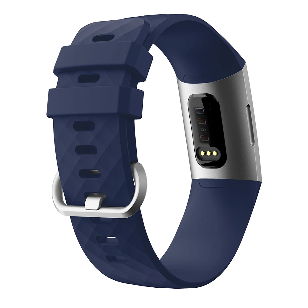 Силиконовые спортивные полосы для Fitbit заряд 3/зарядки 3 SE трекер Classic маленький большой браслет для Для женщин Для мужчин 23 мм 20 мм