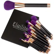 

2018 Makeup Brushes Synthetic Make Up Brush Set Tools Kit Professional Cosmetics