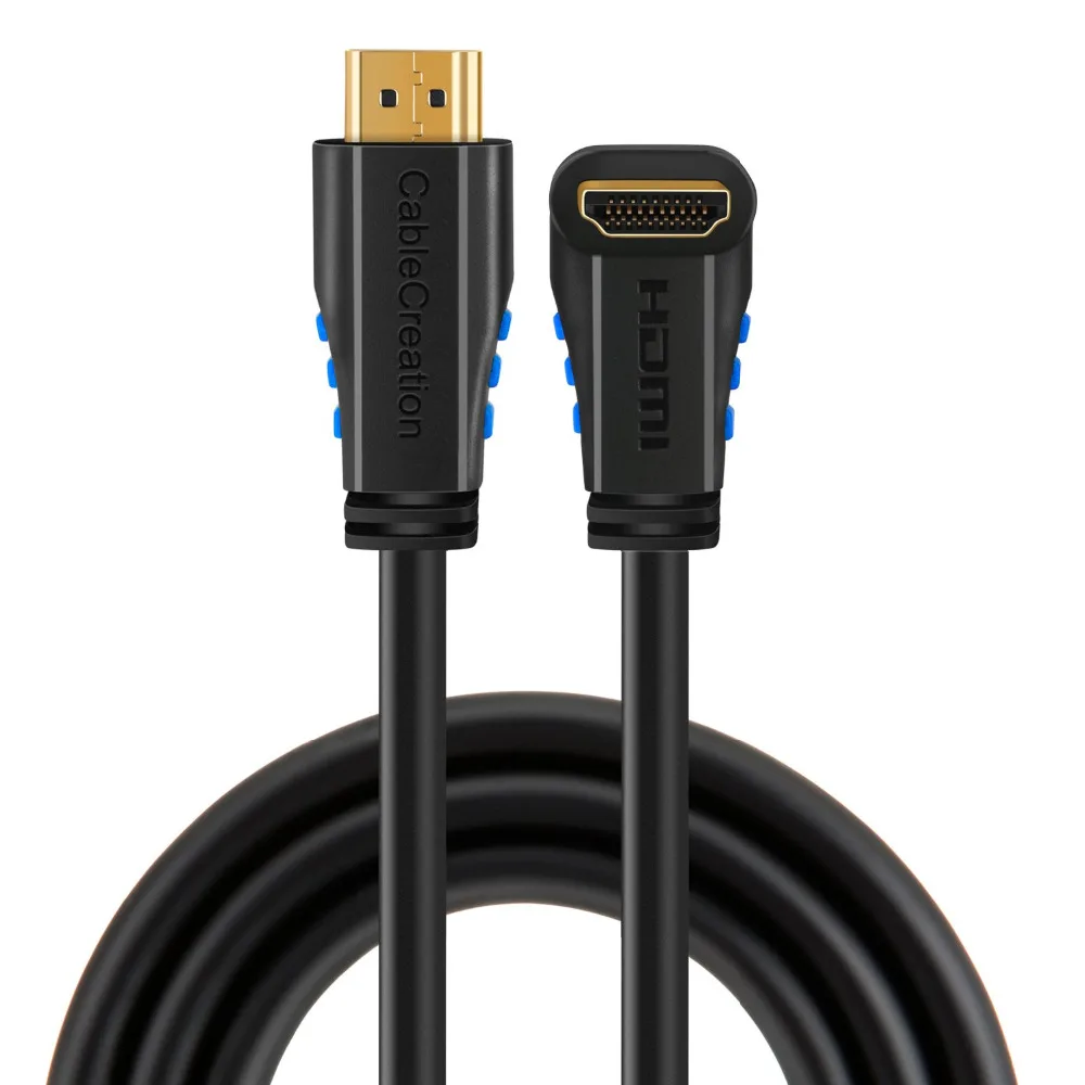 Угловой кабель HDMI 2,0, кабель с Углом Вниз 90 градусов, кабель HDMI папа Папа, 4K @ 60 Гц, поддержка Ultra HD, 3D видео и многого другого| | | АлиЭкспресс