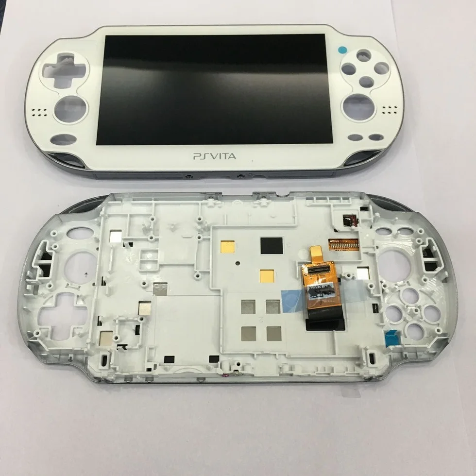 OLED для psvita для ps vita 1000 ЖК-дисплей с сенсорным экраном в сборе с рамкой черный белый синий