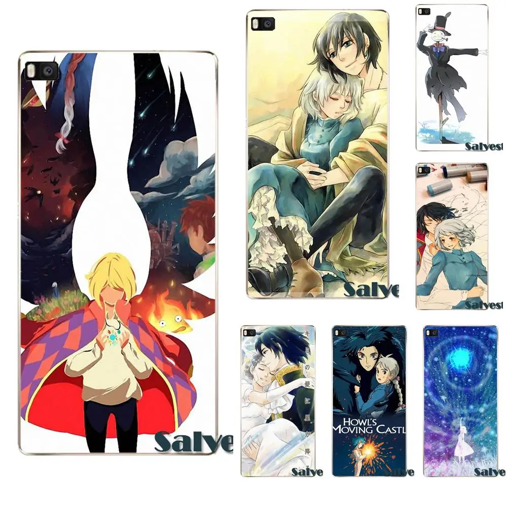 

Bixedx Aj18 Howl Moving Castle Anime Art Illust For Huawei G7 G8 Honor 5A 5C 5X 6 6X 7 8 V8 Mate 8 9 P7 P8 P9 P10 Lite Plus