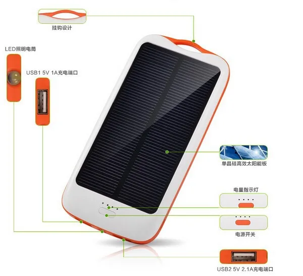 solar power bank 11000 mah 3