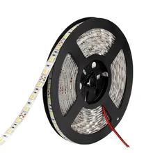 Tira de luz de led, 5050 dc12v 60leds/m 5 m/lote flexível rgb 5050 led branco/branco quente/vermelho/cinza/azul