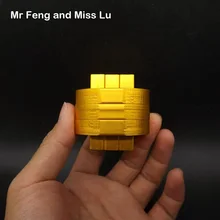 Коллекция Золотое кольцо и кольцо головоломка из чистого алюминиевого сплава 3D металлическая модель решение Brian Teaser гаджет Развивающая игра игрушки