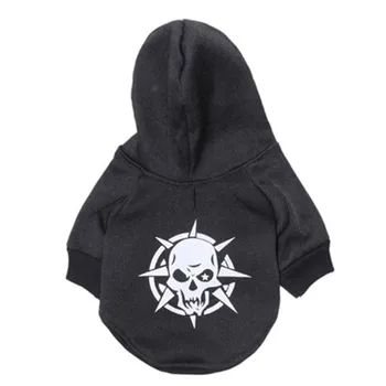 

Pet skull Autumn Winter pet dog clothes small dog pug clothing puppy Dog Hoodies Easter