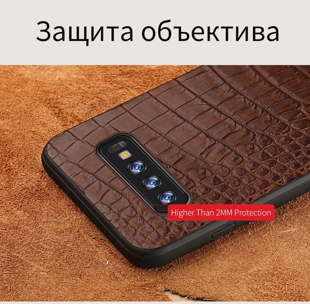 Роскошный кожаный чехол для samsung Galaxy s10 9 8 7 6 плюс ударопрочный крокодил принципиально задняя крышка для samsung Note 8 9 a50