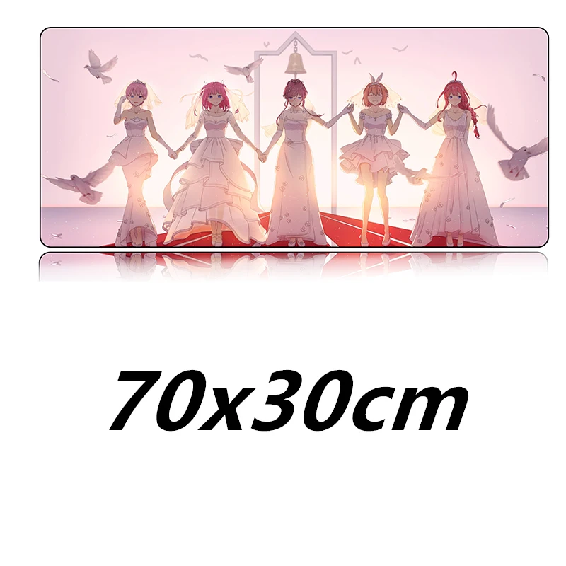  FFFAS Large Japan Cartoon Get Marry Mouse Pad Mat the quintessential quintuplets Desk Table Mousepa