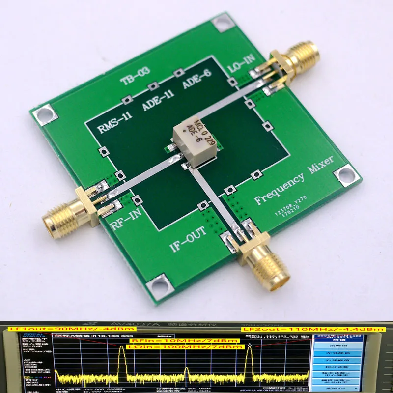 ADE 6 0.05 250MHz RF up and down frequency conversion passive mixerin