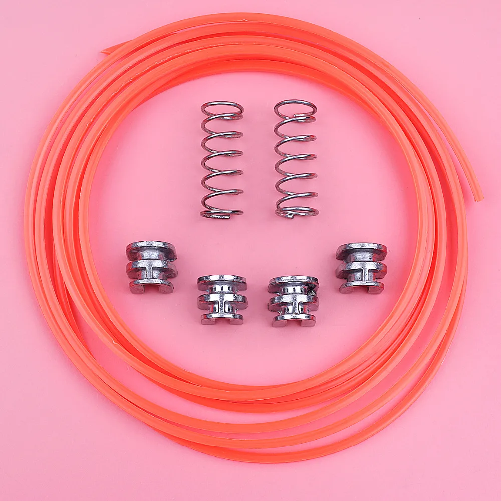 3.0mm 3M Trimmer Line For Stihl FS100 FS106 FS108 FS110 FS120 FS130 FS200 FS250 FS350 FS450 FS550 Trimmer Eyelet Sleeve Spring