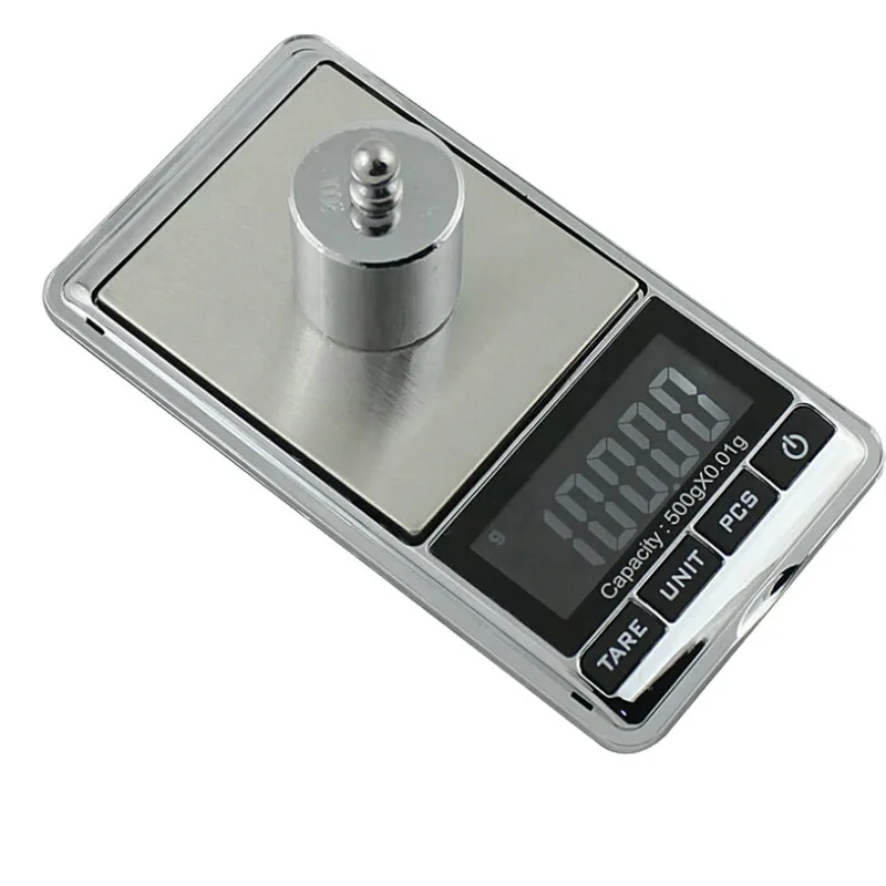 200g /300g /500gx0.01g Electronic Scale Precision Portable Pocket LCD Digital Jewelry Scales Weight Balance Kitchen Gram Scale