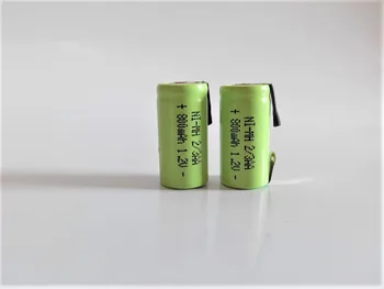 

2/3aa 800mah 1.2v Ni-MH rechargeable battery 2/3AA1.2V Superman razor battery