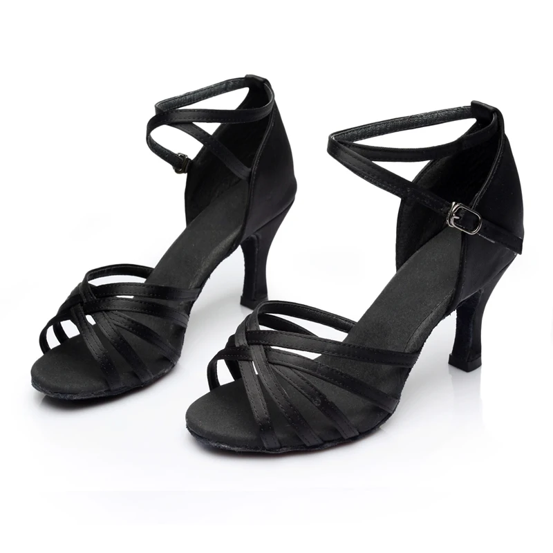  WUUQAO Brand New Women's Dance Shoes Heeled Tango Ballroom Latin Salsa Dancing Shoes For Women Hot 