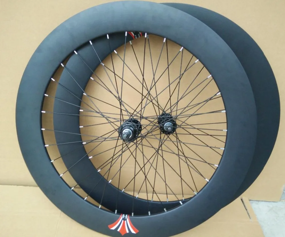 KALOSSE For Fixed gear bike 32holes Fixed gear bicycle wheels 70mm 700C