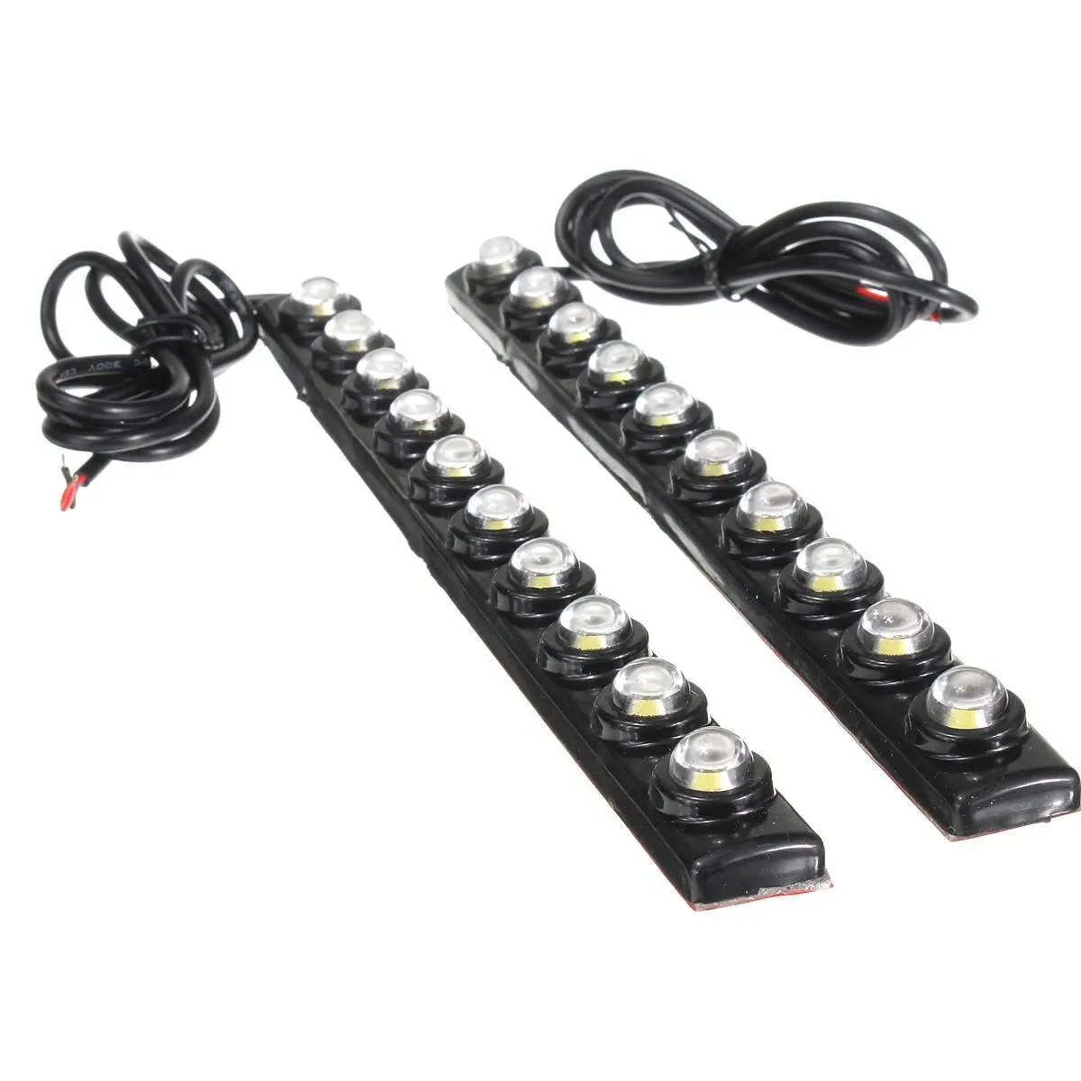 

Promotion! 2 X 20W Daytime Running Lights Auto DRL LED Driving Lights 10 COB LED Car Bulb 200LM DC 12V (White Light)