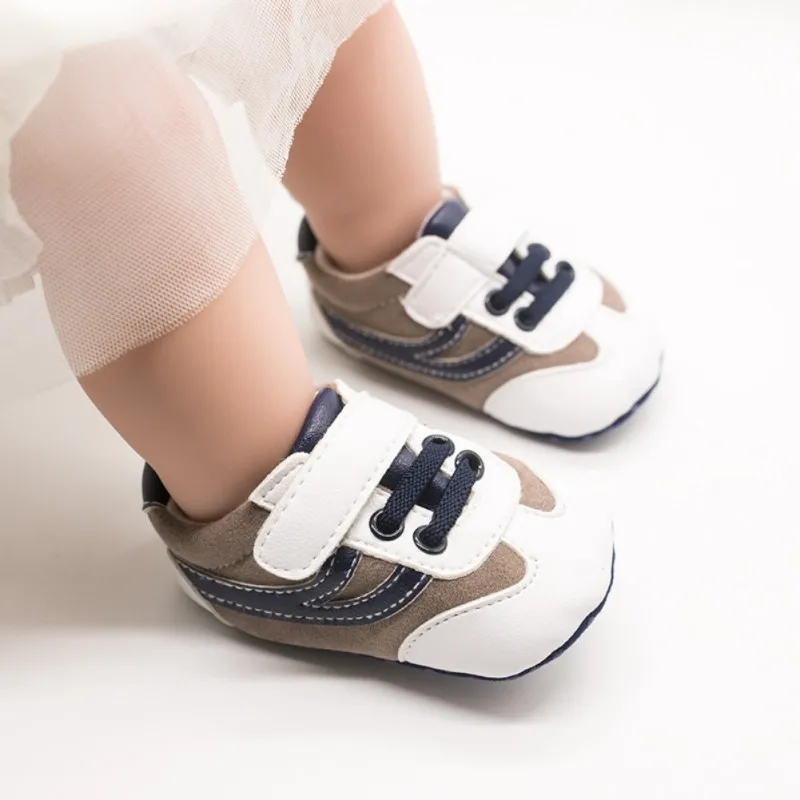 

Spring And Autumn New Male Baby Baby Toddler Shoes Comfortable Soft Bottom Non-Slip First Step Shoes Indoor Walking