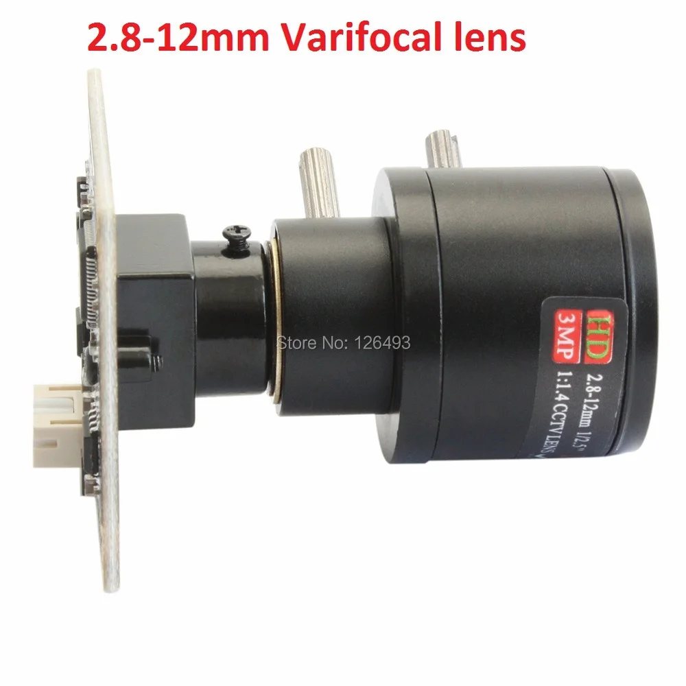 5MP Aptina MI5100 цветной cmos сенсор MJPEG/YUY2 CCTV M12 2 8 12 мм мегапиксельный варифокальный зум