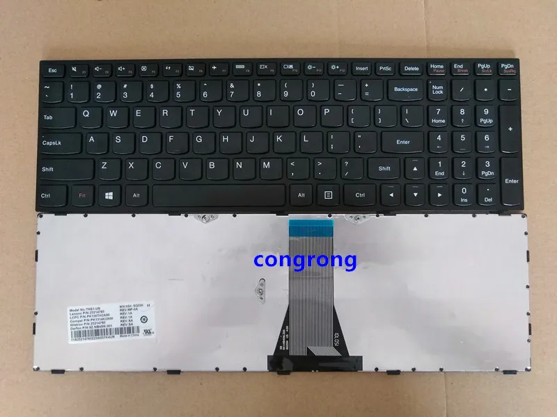 

US Keyboard for Lenovo G50 Z50 B50-30 B50-70 B50-80 G50-70AT B50-70 Z70-80 G50-70 black English laptop keyboard
